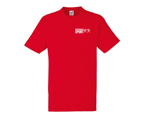 Sports Plus 2017 Cotton T-Shirt | Red